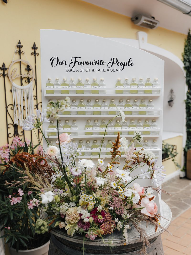 Hochzeitspaar in der Träumerei
